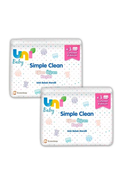 Uni Baby Unı Baby Sımple Clean 3*52x2