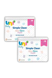 Uni Baby Unı Baby Sımple Clean 3*52x2