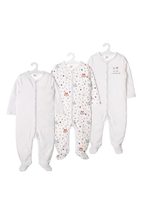 molica baby 3'lü Organik Tulum