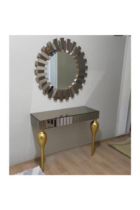 Butik Möble Fenomen 2 Ayaklı Dresuar Ayna Takım