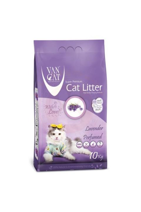 Vancat Ince Taneli Lavanta Kokulu Kedi Kumu 10 Kg