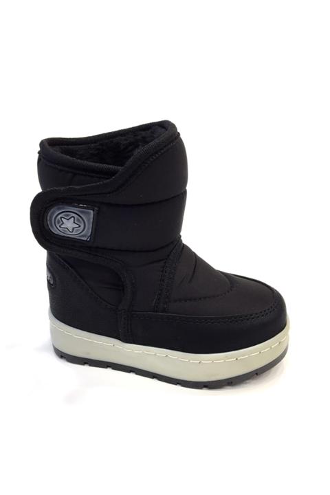 ibiş kids Le Petit Kids Unisex Siyah Çocuk Kar Botu (22-25numara)