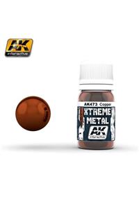 Ak İnteractive Ak Interactive 473 30 Ml. Bakır Rengi, Xtreme Metal Serisi Maket Boyası