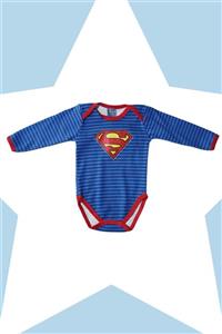 Superbaby Erkek Bebek Lisanslı Uzun Kollu Zıbın Body