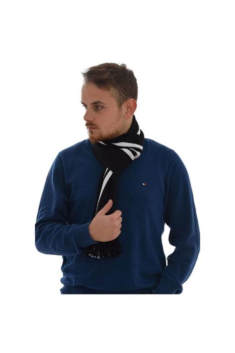 Dalida Erkek Çizgili Atkı