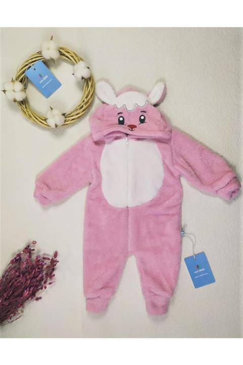 UCKBEBE Welsoft Sevimli Peluş Kuzucuk Tulum