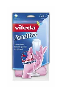 Vileda Candy Pink -Orta Boy Eldiven