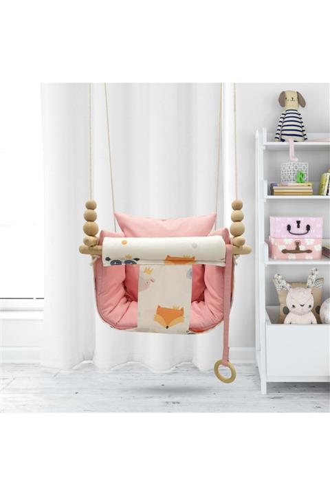 Özlem eylem Kurt astariaart Pembe Hayvanlı Kombin Dream Swing Salıncak