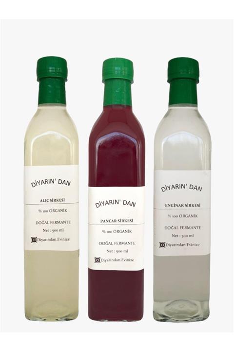 Diyarından Alıç+pancar+enginar 500 Ml - 3'lü Paket