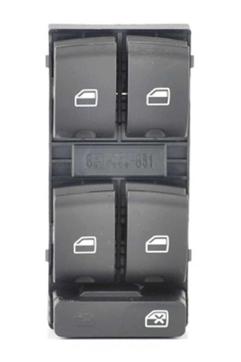 BSG Cam Açma Düğmesi Dörtlü A4 Bm