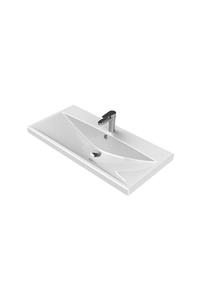 TURKUAZ Elite 90 Cm Etajerli Lavabo