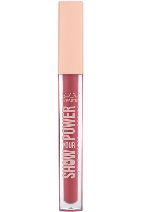 show by pastel Show Your Power Liquid Lipstick