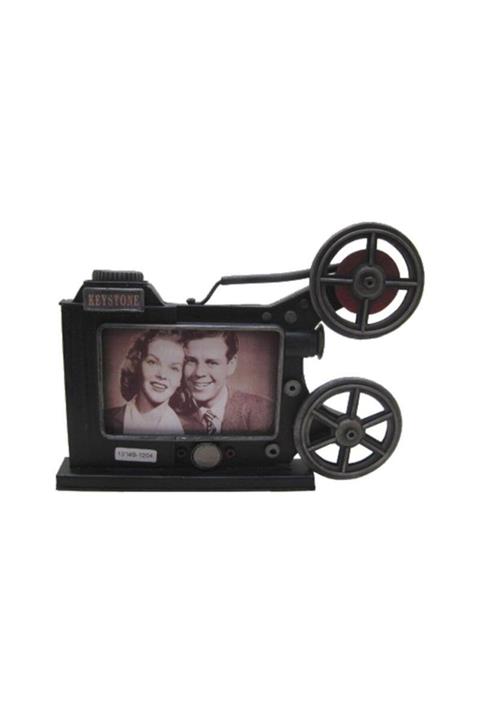 Berrinstore Dekoratif Metal Çerçeve Sinema Projektörü Hediyelik