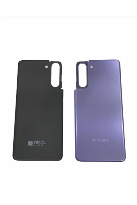 Samsung S21 G990 Arka Pil Kapağı Mor