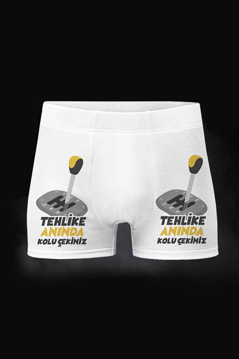 hediyemen Tehlike Anında Kolu Çekiniz Boxer