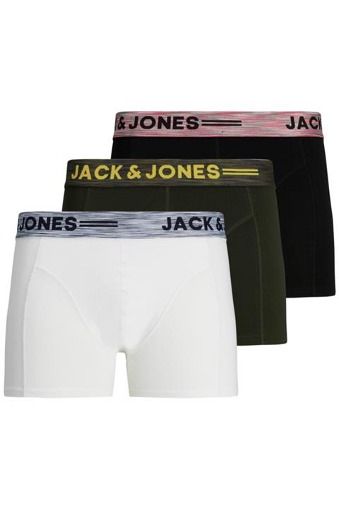Jack & Jones Jack Jones Strıpwb 3 Lü Paket Erkek Boxer