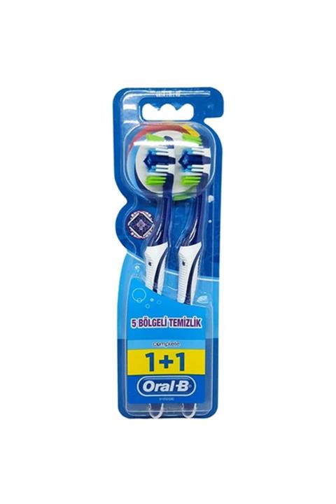 OralB Oral B Diş Fırçası Complete 5 Yönlü Temizlik 1+1 40 Orta 1 Alana 1 Bedava Mediıum