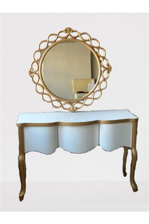 BENGİ TİCARET Bengi Fenomen Dresuar Gold Beyaz