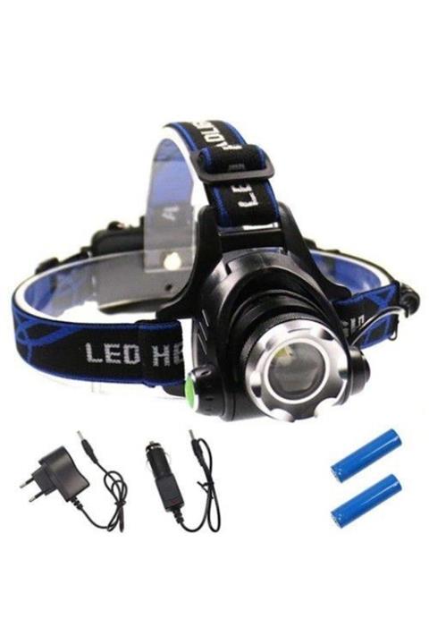 Lisinya Watton Wt-120 Orjinal 800 Lümen Tx6 Şarjlı Zoomlu Kafa Feneri