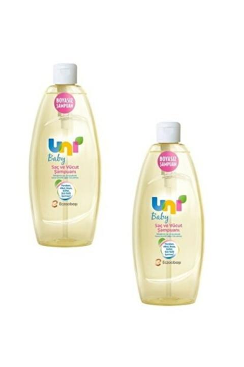 Uni Baby Saç Ve Vücut Şampuanı 500 Ml 2li Set