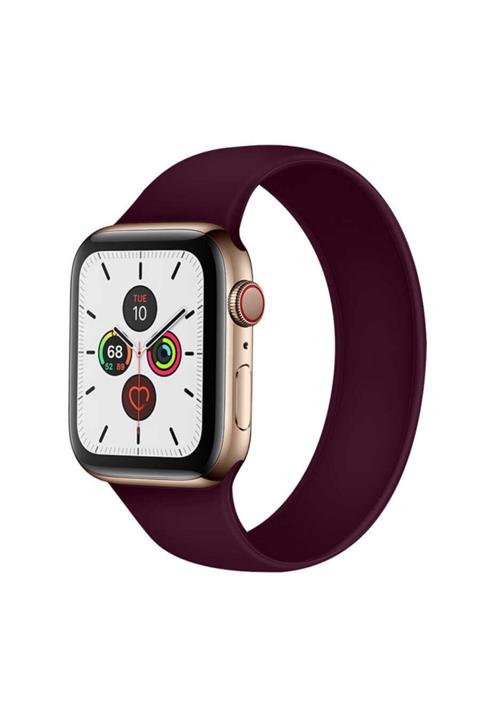 Apple Watch 7 45mm Tek Parça Spor Solo Loop Small Beden Kordon