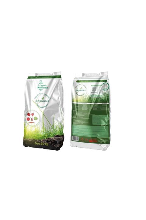 Garagile Siyah İnci Organik %100 Solucan Gübresi Bahçe, Tarla Ve Saksı - 20 kg Çuval Ambalaj