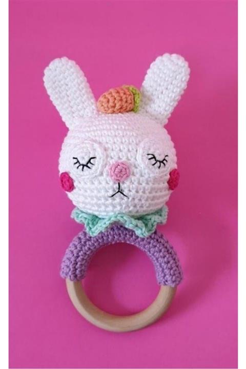 AYYILDIZ HOBİ ATÖLYESİ Amigurumi Çıngırak Diş Kaşıyıcı