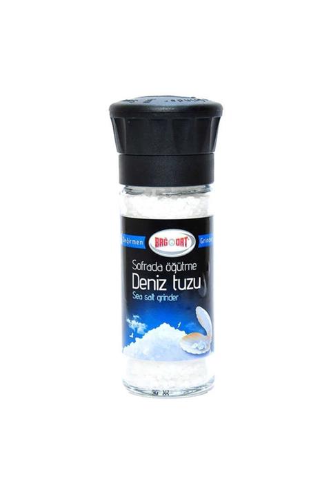 Bağdat Baharat Cam Değirmen Çakıl Deniz Tuzu  110 gr