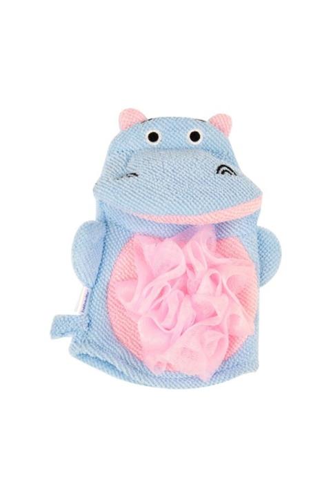 Bebedor Lifli Banyo Kuklası Mavi