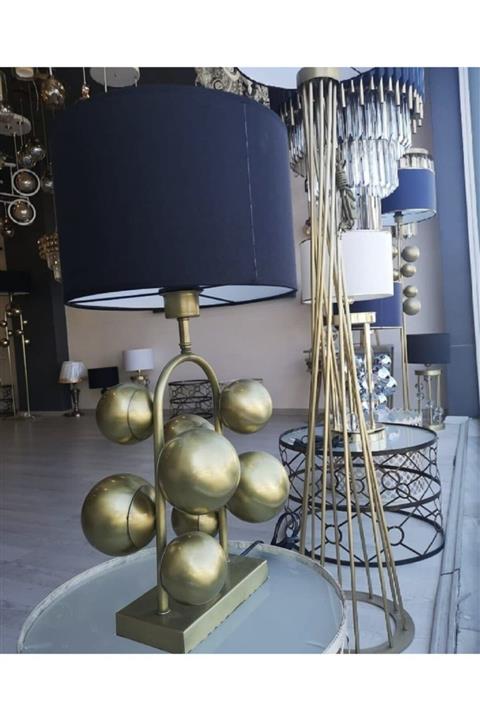 no1ayd Modern Abajur Gold Kaplama Paslanmaz Özel Tasarım