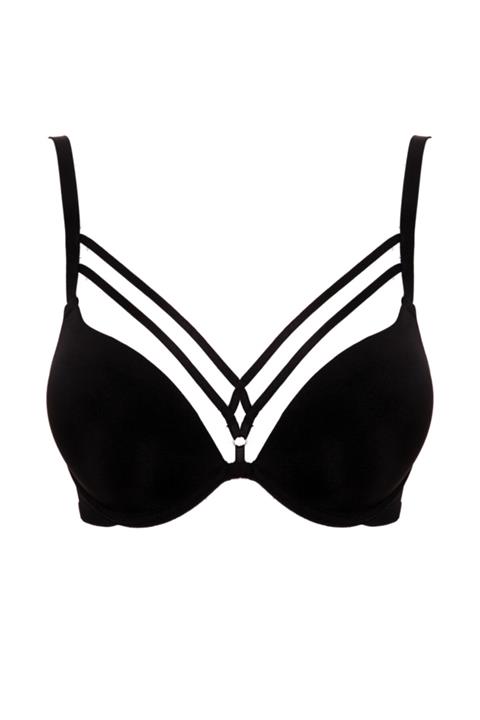 F.K Fk Kadın Double Push Up Ipli Tek Sütyen 998