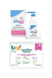 Uni Baby Unı Baby Oyna Öğren Serisi 3 Lü Set +paraben Içermeyen Bebek Şampuanı 500 Ml