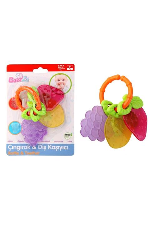 Kanz /Enfal Oyuncak 30302 Babyzz Renkli Meyve Dişlik Kanz
