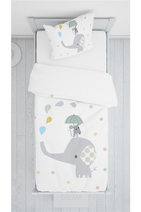 Consept Home Consepthome Hm-b26 Sevimli Fil Sadece Yatak Örtüsü 140x220