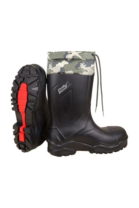 Polly Boot Power Siyah S5 (çelik Burun + Çelik Ara Taban) Boğazlı