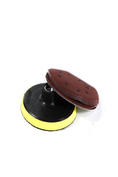 Baytec Cırtlı Disk Zımpara Tabanı 115mm 6 Ad Zımpara Hediye