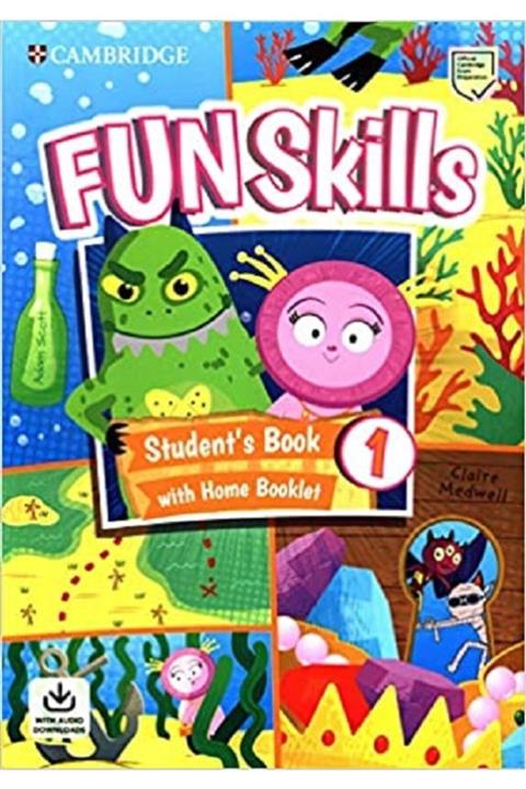 Cambridge University Press Fun Skills 1 Student's Book With Home Booklet With Audio Downloads