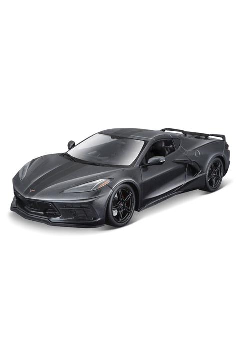 Maisto 31447 1/18 2020 Chevrolet Corvette Stingray-sergilemeye Hazır Metal Araba Modeli