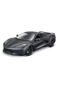 Maisto 31447 1/18 2020 Chevrolet Corvette Stingray-sergilemeye Hazır Metal Araba Modeli