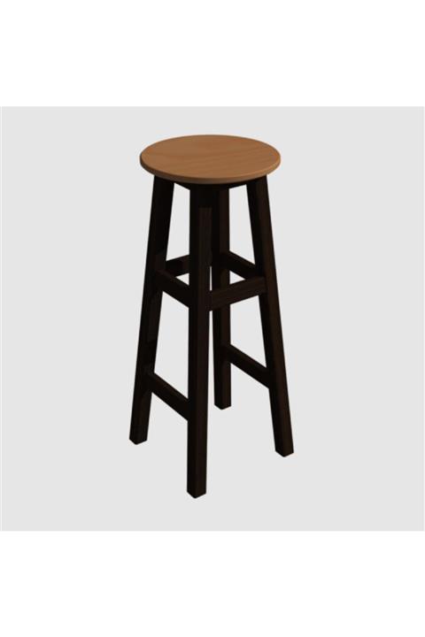 Arbre Döner Tabure 75 Cm - Siyah Iskelet- Tabla Renk Seçenekli