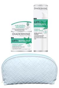 Diadermine Lift+botology Kırışıklık Karşıtı Gündüz Kremi 50 Ml.+serum 40 Ml.+makyaj Çantası