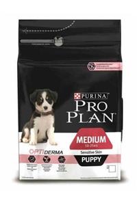 Purina Pro Plan Pro Plan Opti Derma Somonlu Yavru Kuru Köpek Maması-3 Kg