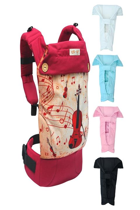 İlkayBaby İLKAY BABY HANDY Ergonomik Kanguru- Keman Yenidoğan (0-4yaş)