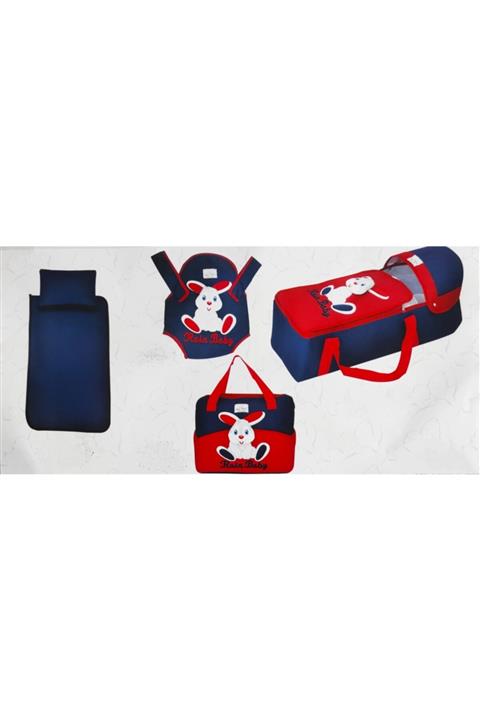 Hergünİndirim Tavşanlı 4 Lü Bebek Taşıma Seti Portbebe