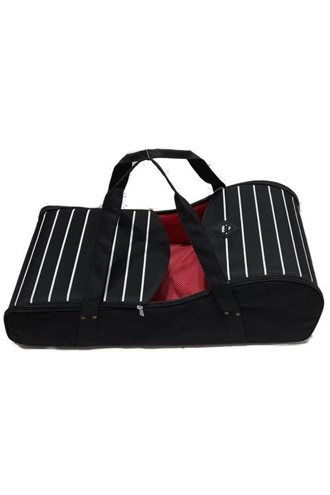 TİBİXİ Siyah Çizgili Su Geçirmeyen Portbebe Ana Kucağı Puset