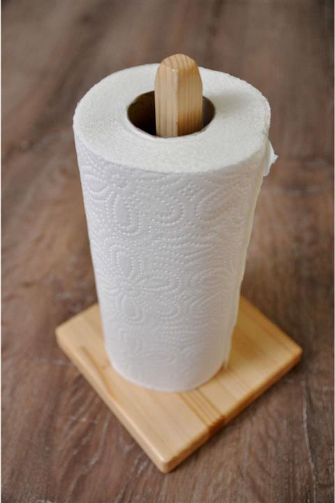 woodline Decor El Yapımı Ahşap Peçetelik