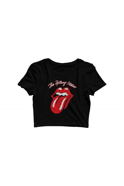 sisyphus The Rolling Stones Crop Top