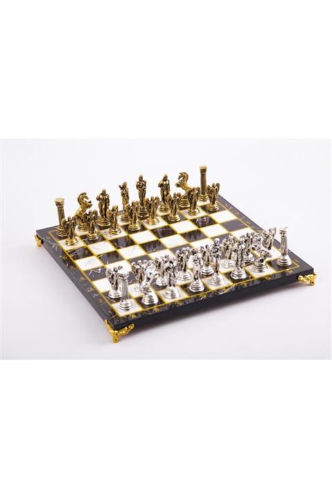 GÇM Lüks Metal Satranç Takımı