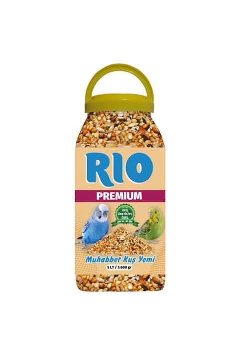 Rio Rıo Premıum Kuş Üretici Muhabbet Yemi 5 Lt