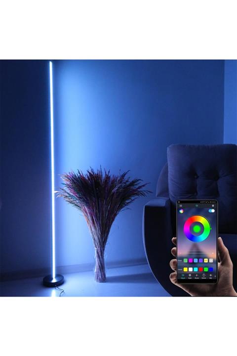 Depar Rgb 120cm Dekoratif Mobil Kontrol Led Lambader Eco Striptube (SABİT RENKLER MOBİL MODLAR)